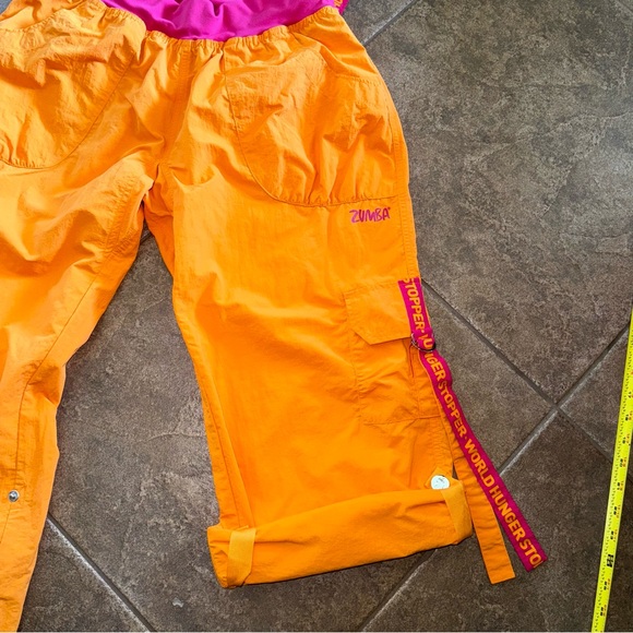 EUC - ZUMBA Wear Adjustable Cargo Workout Pants - Picture 14 of 15